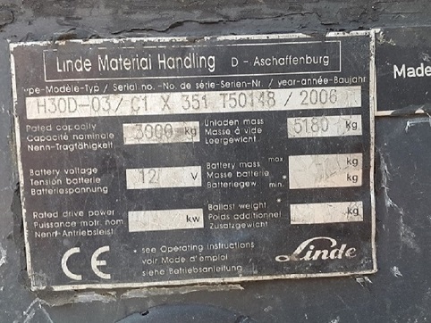 KABİNLİ FORKLİFT LİNDE